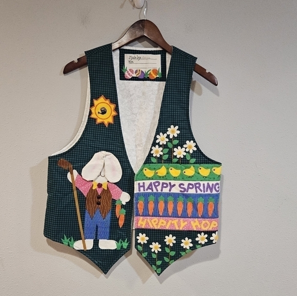 Easter Spring Vest - Picture 1 of 16